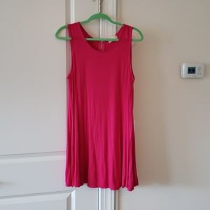 Altars State Hot Pink Sleeveless Dress